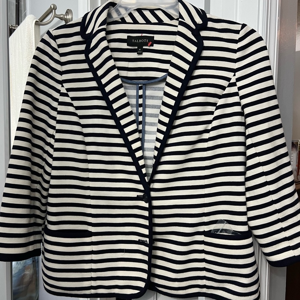 Navy & White Jacket